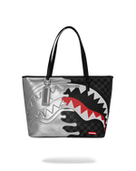 SPRAYGROUND® TOTE SILVER SIDE DRIP TOTE
