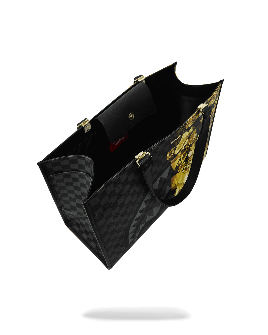 SPRAYGROUND® TOTE GOLD FLORAL REMIX TORTUGA TOTE