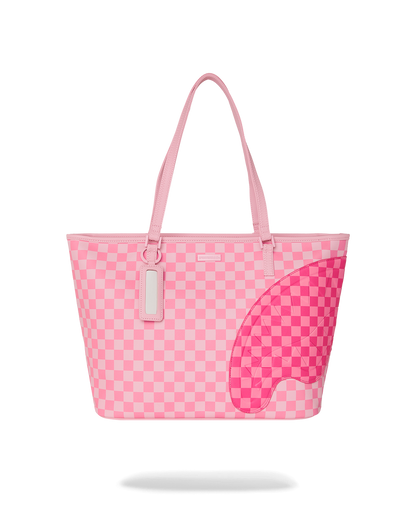 SPRAYGROUND® TOTE PINK SHARKS IN PARIS PATCH TOTE
