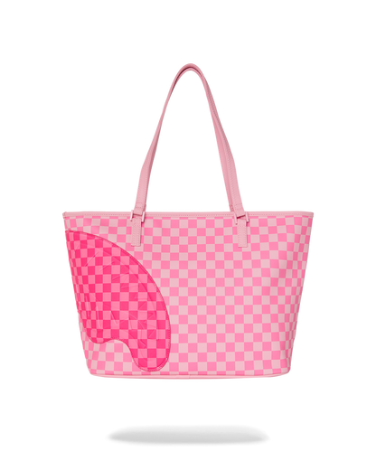 SPRAYGROUND® TOTE PINK SHARKS IN PARIS PATCH TOTE