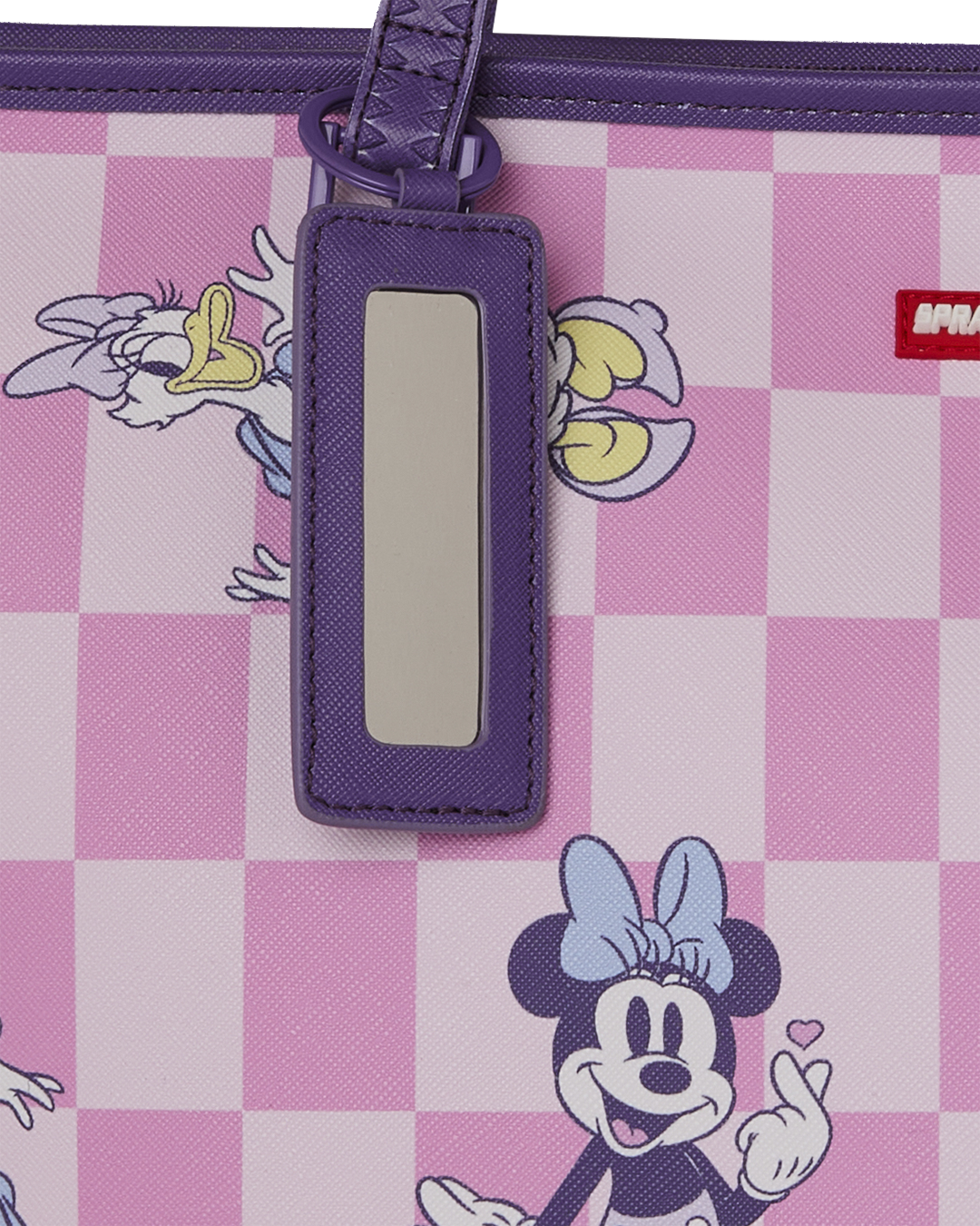 SPRAYGROUND® TOTE DISNEY MINNIE DAISY CHECK TOTE