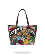 SPRAYGROUND® TOTE FLOWERING JUNGLE SHARK 2 TOTE