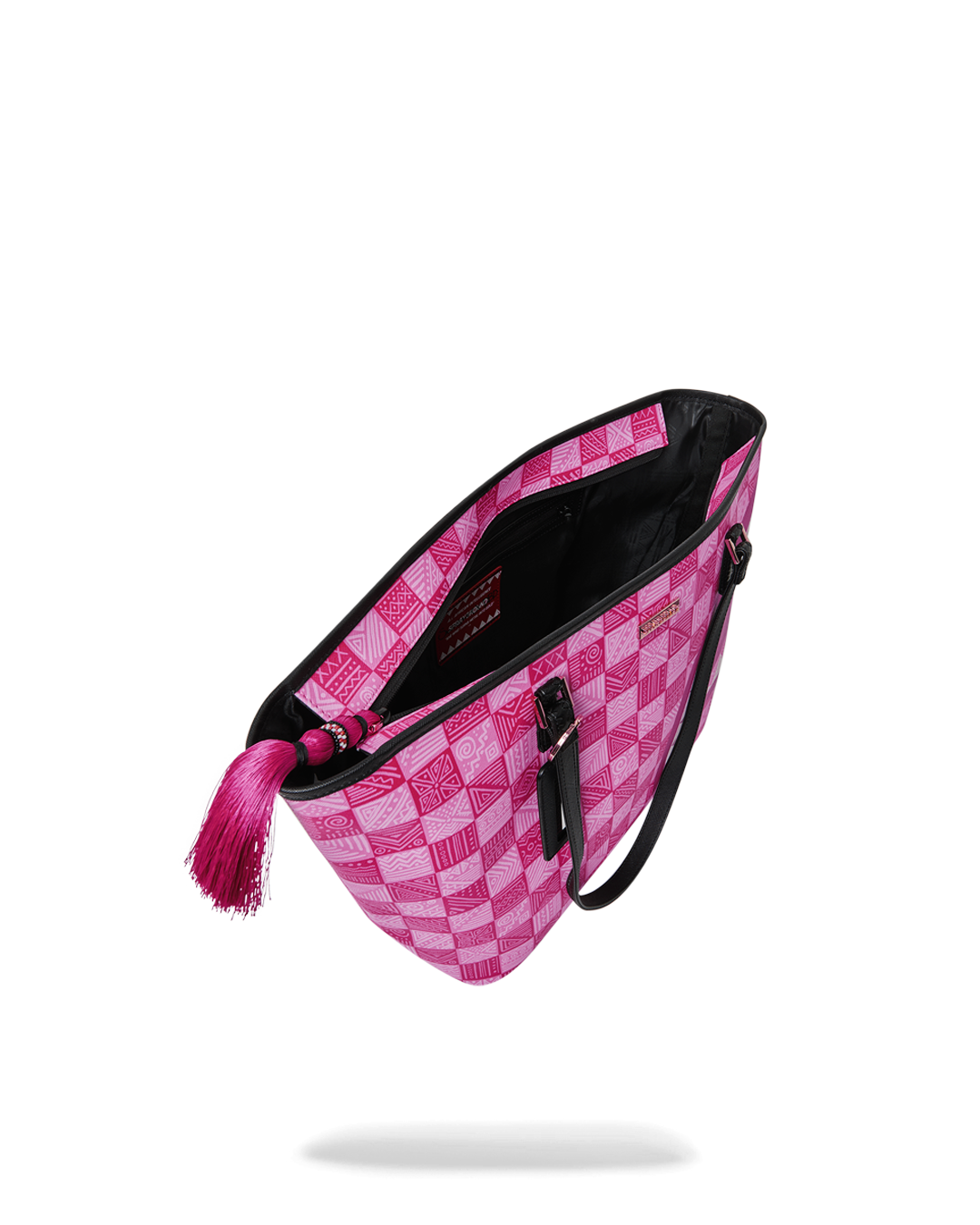 SPRAYGROUND® TOTE A.I. AFRICAN INTELLIGENCE THE SUNSET RESET TOTE - SANDFLOWER COLLAB