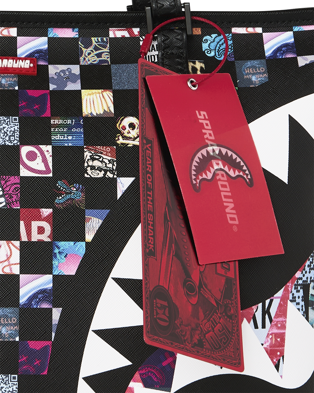 SPRAYGROUND® TOTE CRAZY CHECK TOTE