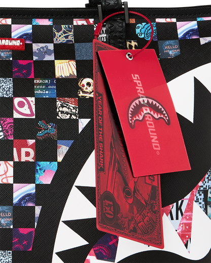 SPRAYGROUND® TOTE CRAZY CHECK TOTE