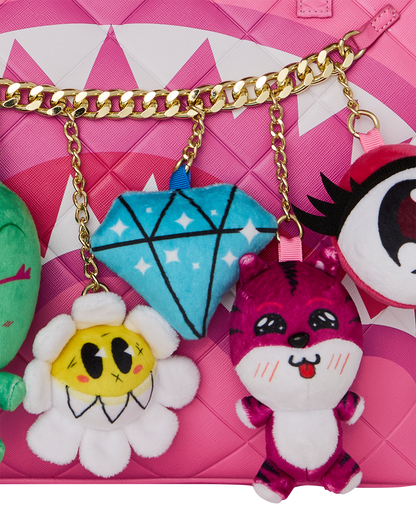 SPRAYGROUND® TOTE KAWAII DANGLES (PLUSH CHARMS) TOTE