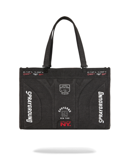 SPRAYGROUND® TOTE GRID LOCKED TORTUGA TOTE