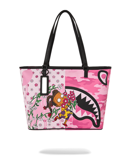 SPRAYGROUND® TOTE RUGRATS SUSIE FLOWERS AND CAMO TOTE