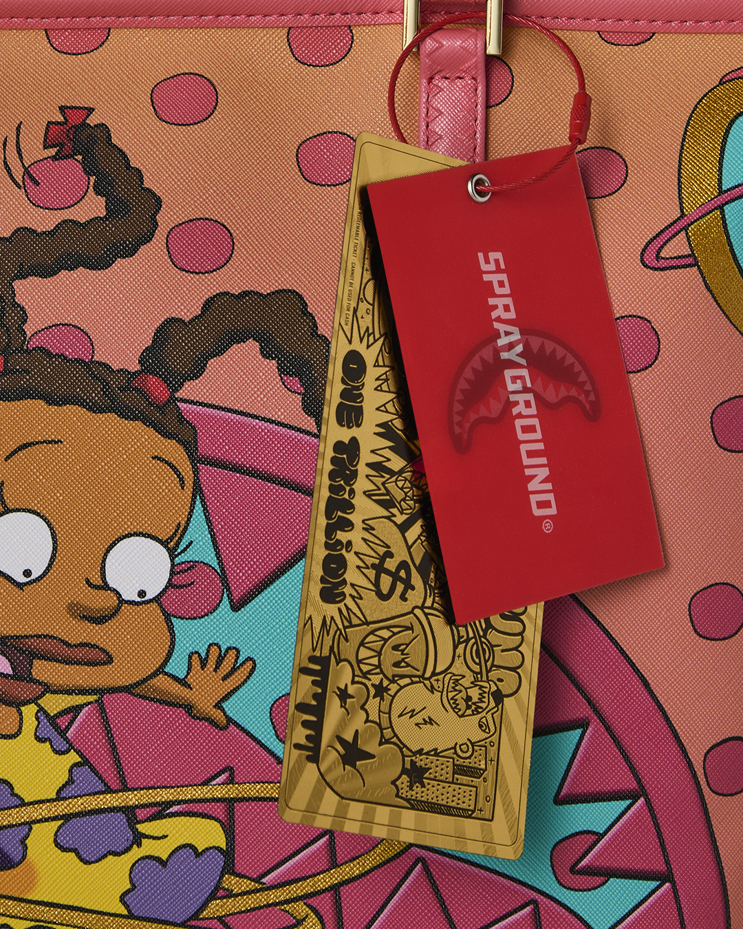 SPRAYGROUND® TOTE RUGRATS SUSIE HULA HOOPS TOTE