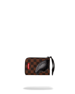 SPRAYGROUND® WALLET SHARKS IN PARIS CLEAR FOR TAKEOFF ZIP-OUT WALLET