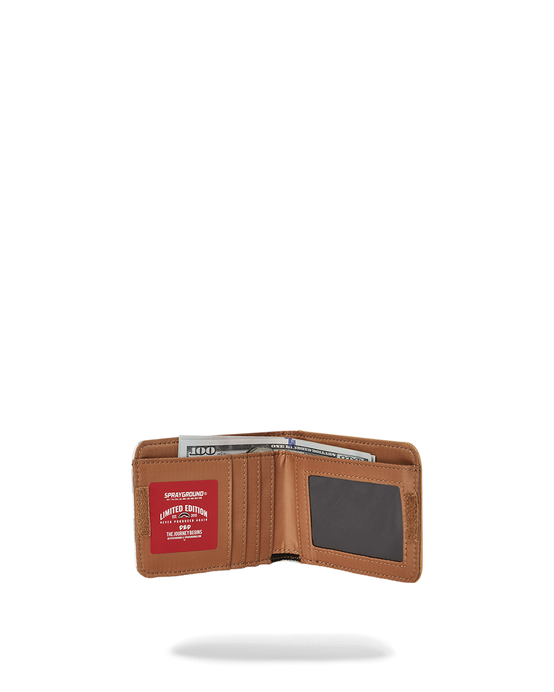 SPRAYGROUND® WALLET HENNY LATTE ELASTIC BI-FOLD WALLET