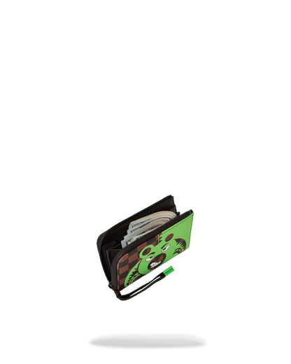 SPRAYGROUND® WALLET GREEN MONEY BEAR WALLET