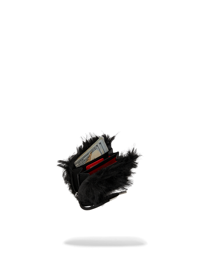 SPRAYGROUND® WALLET FUR CRAY BLACK WALLET