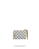SPRAYGROUND® WALLET GRAFF EMBOSSED CREAM CHECK WALLET
