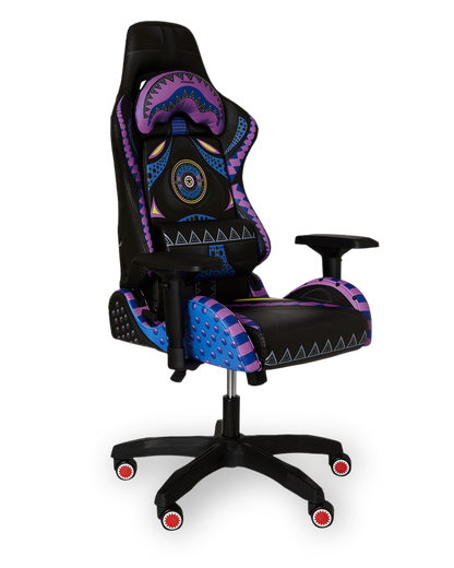 SPRAYGROUND® GAMING CHAIR AFRICAN INTELLIGENCE 12 BROOKLYN & BEYOND GAMING CHAIR - SANDFLOWER COLLAB