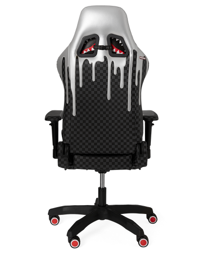 SPRAYGROUND® GAMING CHAIR PLATNIUM DRIPS SHARK CHAIR