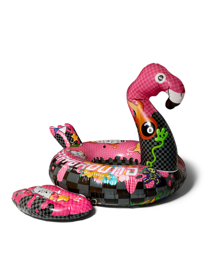 SPRAYGROUND® FLOATY FLAMINGO MAFIA - POOL PARTY FLOATY