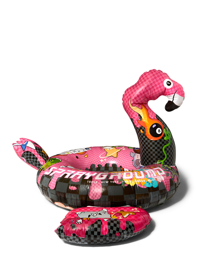 SPRAYGROUND® FLOATY FLAMINGO MAFIA - POOL PARTY FLOATY