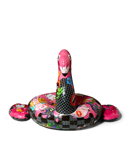SPRAYGROUND® FLOATY FLAMINGO MAFIA - POOL PARTY FLOATY