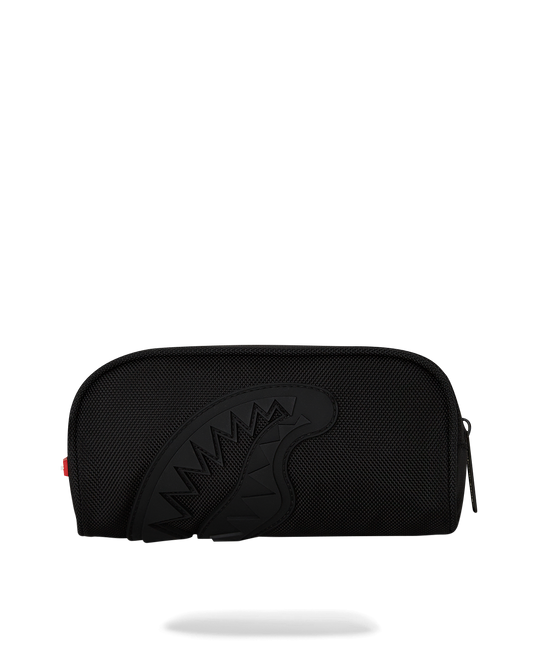 SPRAYGROUND® POUCH PRINTED ZIPPER SHARK POUCH