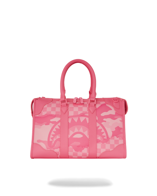 SPRAYGROUND® DUFFLE PINK 3AM RIPTIDE MINI PYRAMID DUFFLE
