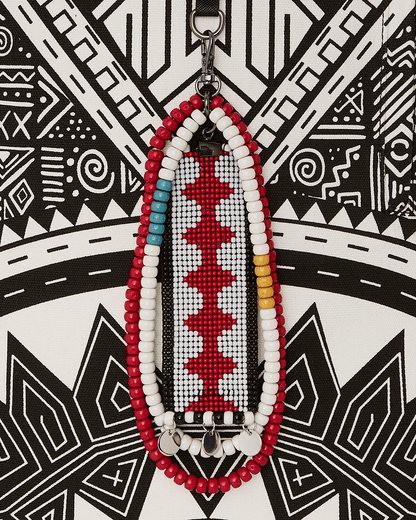 SPRAYGROUND® BACKPACK A.I. AFRICAN INTELLIGENCE THE SKYHAWK BACKPACK - SANDFLOWER COLLAB