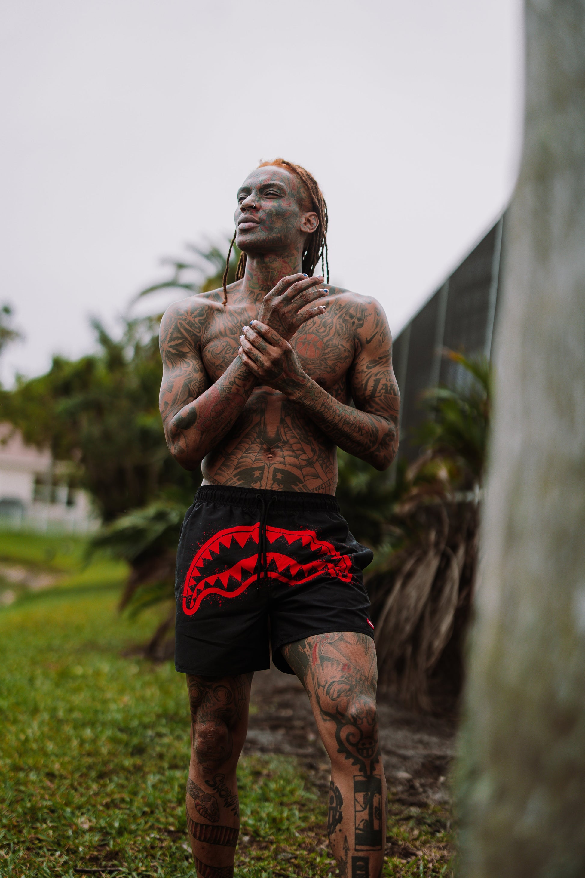 SPRAYGROUND® SWIM SPRAYPAINT YOUR OWN SPRAYGROUND SWIM SHORTS