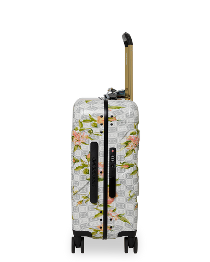 SPRAYGROUND® LUGGAGE A.I. AFRICAN INTELLIGENCE ELEGANT ENERGY CARRY-ON LUGGAGE - SANDFLOWER COLLAB