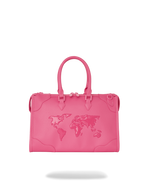SPRAYGROUND® DUFFLE JAMES GLOBAL PINK PYRAMID DUFFLE