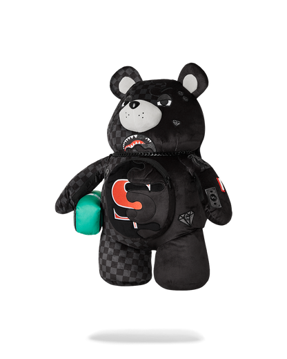 SPRAYGROUND® BACKPACK UNFINISHED SHARK MONEYBEAR TEDDY BEAR BACKPACK