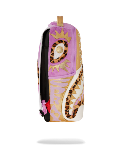 SPRAYGROUND® BACKPACK A.I. AFRICAN INTELLIGENCE PARADIGM OF THE PYRAMID BACKPACK - SANDFLOWER COLLAB