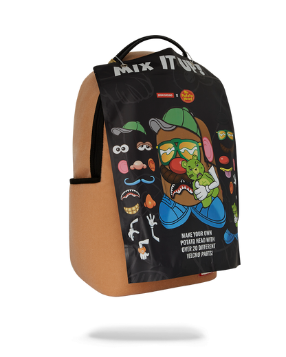 SPRAYGROUND® BACKPACK MR. POTATO HEAD VELCRO PATCH MIX-IT-UP DLXSV BACKPACK
