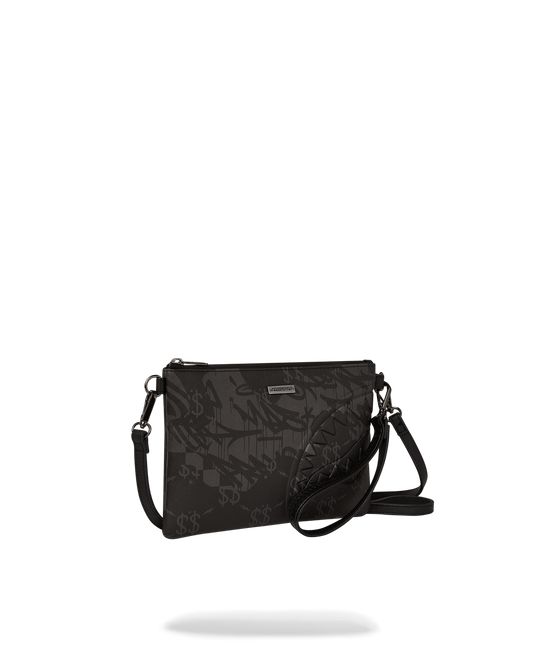 SPRAYGROUND® POUCHETTE 3AM CHECK CROSSOVER CLUTCH