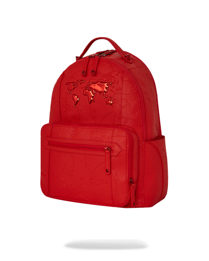 SPRAYGROUND® BACKPACK JAMES GLOBAL RED CHATEAU BACKPACK