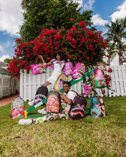 SPRAYGROUND® BACKPACK PINK PANTHER FORTRESS OF MONEY-TUDE BACKPACK