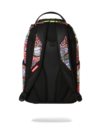 SPRAYGROUND® BACKPACK MONOPOLY GRAFFITI GOLD RUSH DLXR BACKPACK