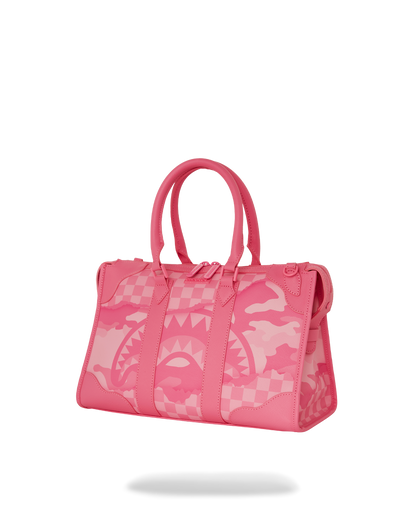 SPRAYGROUND® DUFFLE PINK 3AM RIPTIDE MINI PYRAMID DUFFLE