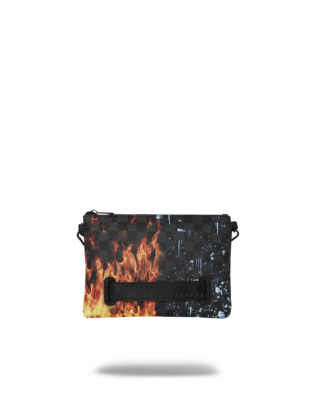 SPRAYGROUND® POUCHETTE FIRE & ICE SHARK CROSSOVER CLUTCH