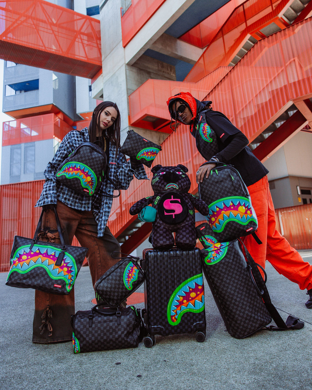 SPRAYGROUND® WALLET SLIME TAKEOVER WALLET