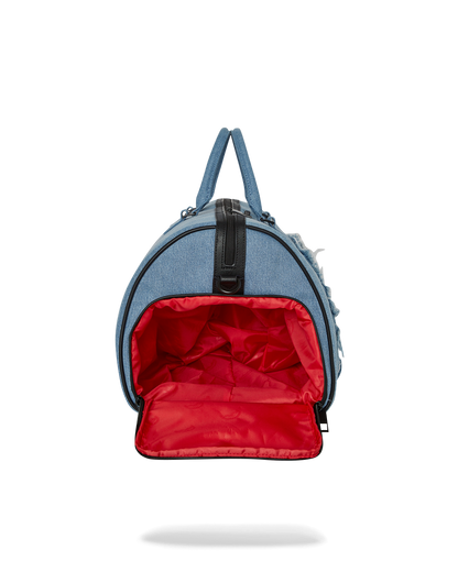 SPRAYGROUND® DUFFLE DENIM SHARK DUFFLE