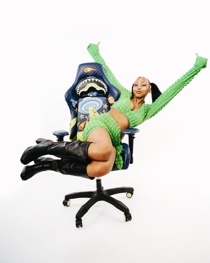 SPRAYGROUND® GAMING CHAIR SPACE WARPED GAMING CHAIR