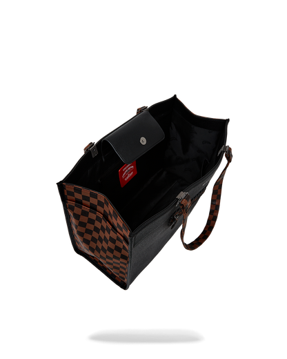 SPRAYGROUND® TOTE CHECKPOINT ROYALE TORTUGA TOTE