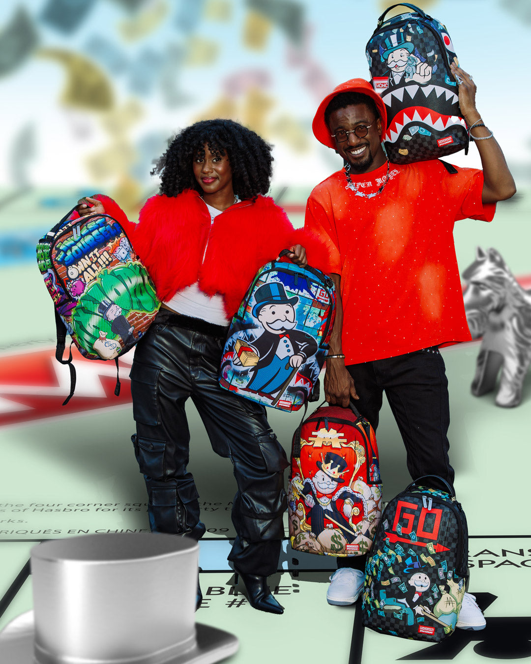 SPRAYGROUND® BACKPACK MONOPOLY MONEY MOVES BACKPACK