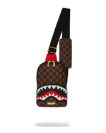 SPRAYGROUND® SLING SAWTOOTH SHARKS IN PARIS ONE-STRAP SLING