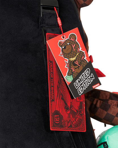 SPRAYGROUND® BACKPACK NINJA STAR BEAR BEAR BACKPACK