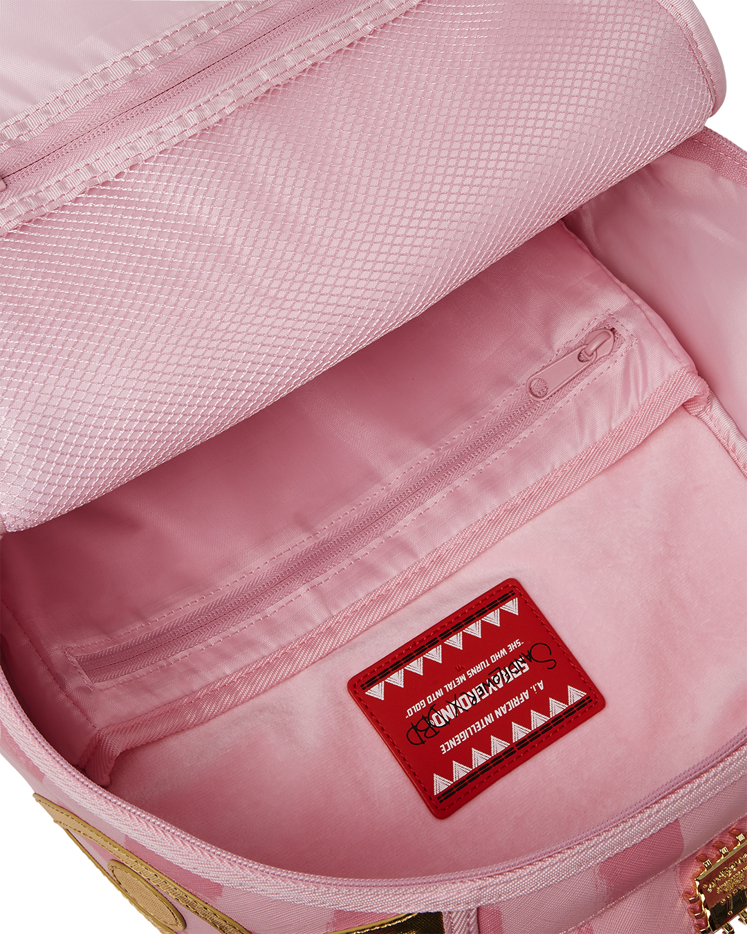 SPRAYGROUND® BACKPACK A.I. AFRICAN INTELLIGENCE MESSAGE FROM THE FUTURE BACKPACK - SANDFLOWER COLLAB