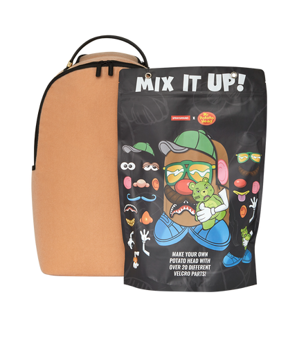 SPRAYGROUND® BACKPACK MR. POTATO HEAD VELCRO PATCH MIX-IT-UP DLXSV BACKPACK