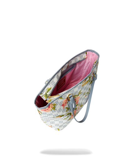 SPRAYGROUND® TOTE A.I. AFRICAN INTELLIGENCE ELEGANT ENERGY TOTE - SANDFLOWER COLLAB