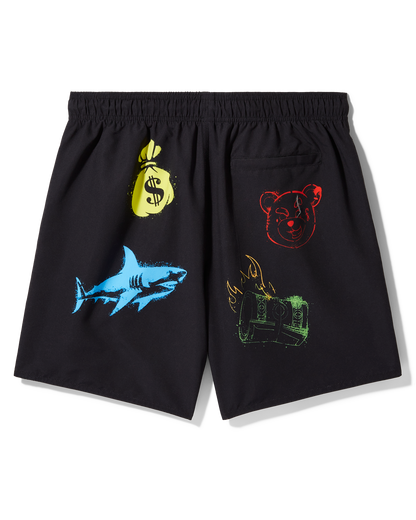 SPRAYGROUND® SWIM SPRAYPAINT YOUR OWN SPRAYGROUND SWIM SHORTS