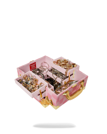 SPRAYGROUND® JEWELRY CASE A.I. AFRICAN INTELLIGENCE MESSAGE FROM THE FUTURE JEWELRY BOX - SANDFLOWER COLLAB